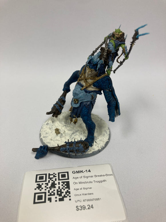 Age of Sigmar Breaka-Boss On Mirebrute Troggoth GMK-14