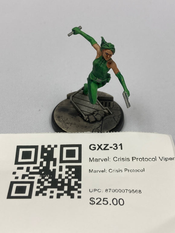 Marvel: Crisis Protocol Viper GXZ-31
