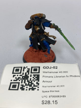 Warhammer 40,000 Primaris Librarian In Phobos Armour GDJ-02