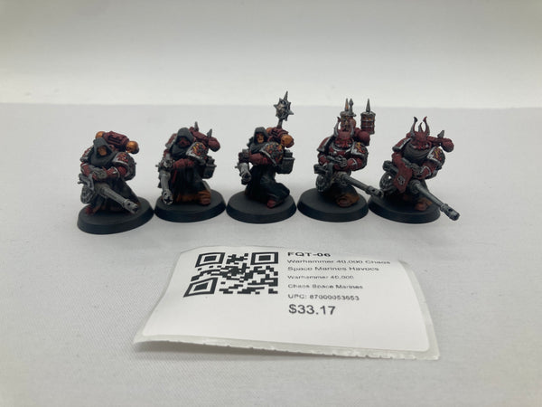 Warhammer 40,000 Chaos Space Marines Havocs FQT-06