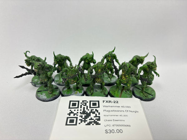 Warhammer 40,000 Plaguebearers Of Nurgle FXR-22