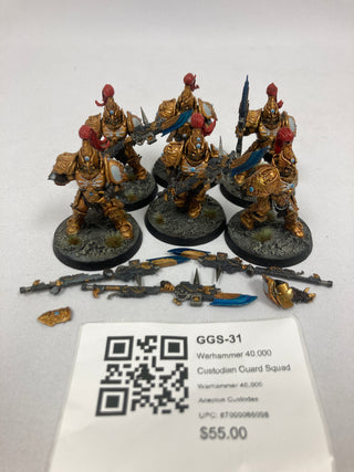 Warhammer 40,000 Custodian Guard Squad GGS-31