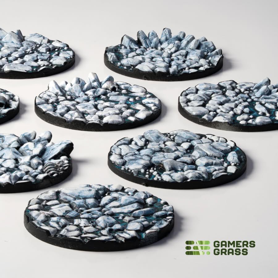 Gamers Grass: Frost Lake - Round 32mm (x8)