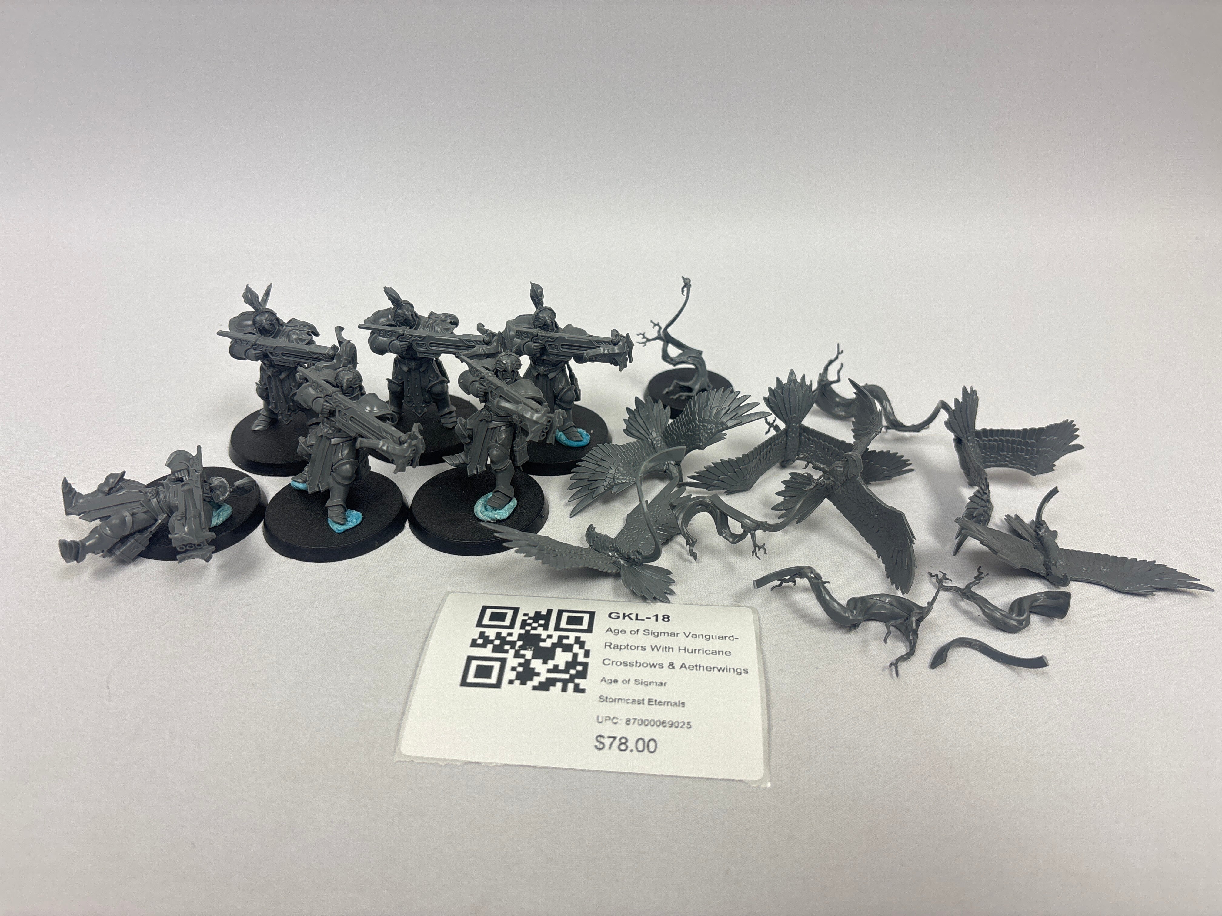 Age of Sigmar Vanguard-Raptors With Hurricane Crossbows & Aetherwings GKL-18