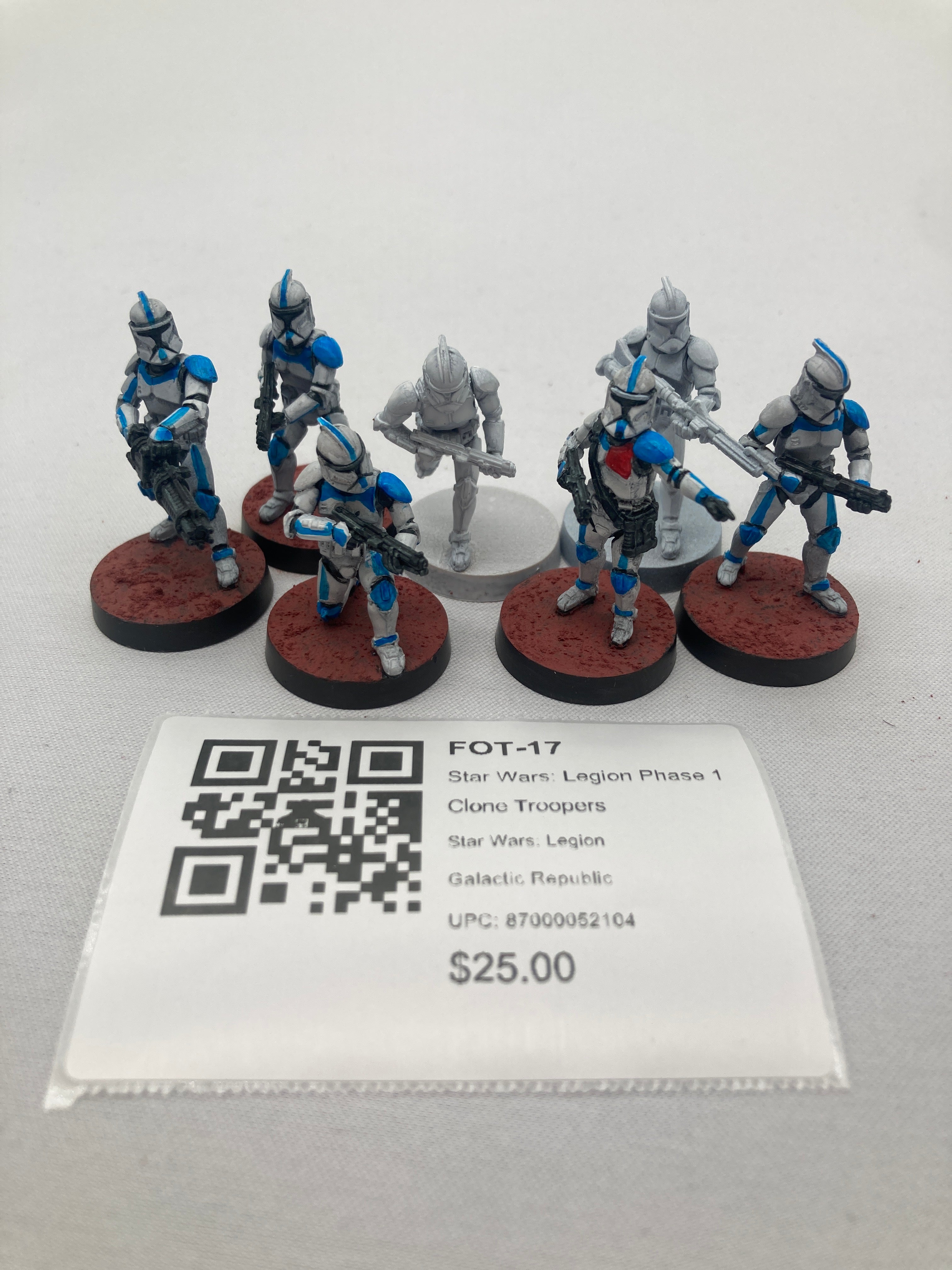 Star Wars: Legion Phase 1 Clone Troopers FOT-17