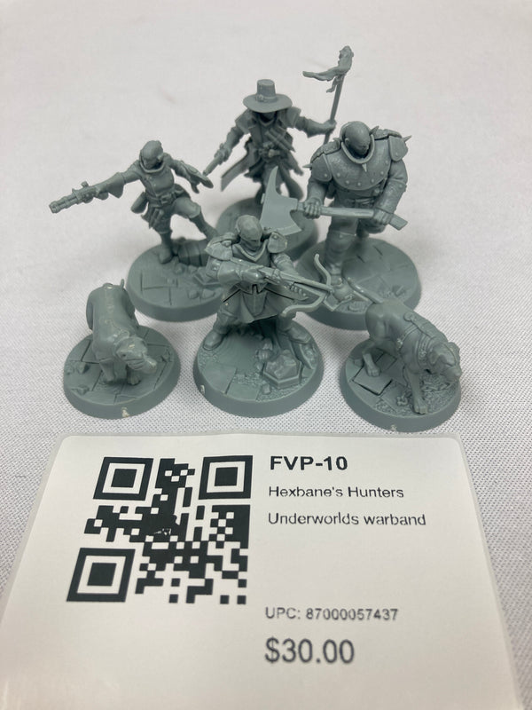 Hexbane's Hunters Underworlds warband FVP-10