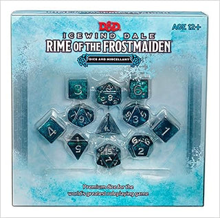 D&D RPG: Icewind Dale - Rime of the Frostmaiden Dice and Miscellany