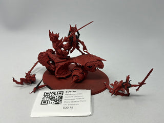 Warhammer 40,000 Daemons Of Khorne: Rendmaster Herald Of Khorne On Blood Throne EOY-18