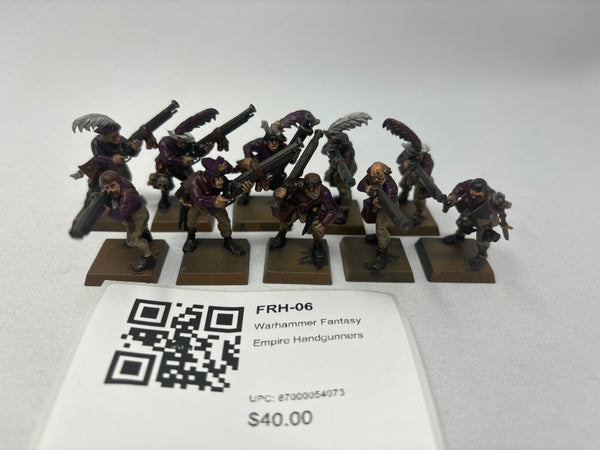 Warhammer Fantasy Empire Handgunners FRH-06