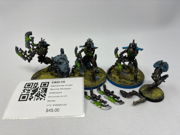 Warhammer 40,000 Necrons Skorpekh Destroyers FRO-15