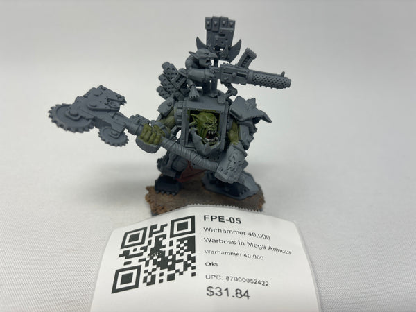 Warhammer 40,000 Warboss In Mega Armour FPE-05