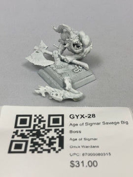 Age of Sigmar Savage Big Boss GYX-28