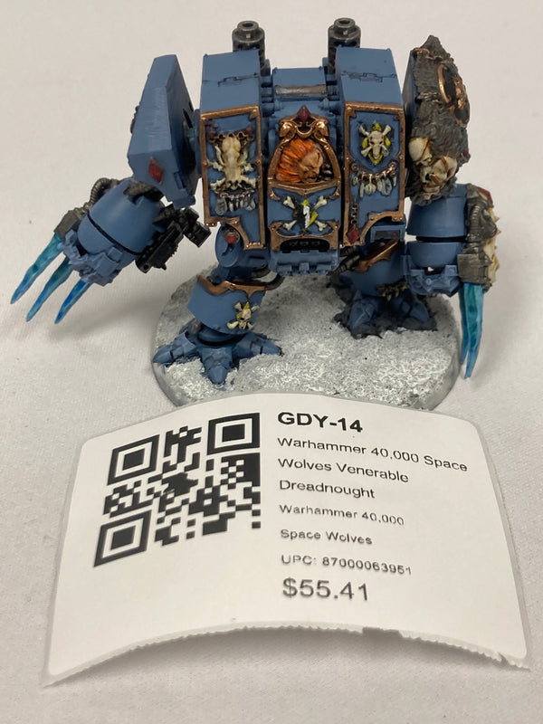 Warhammer 40,000 Space Wolves Venerable Dreadnought GDY-14