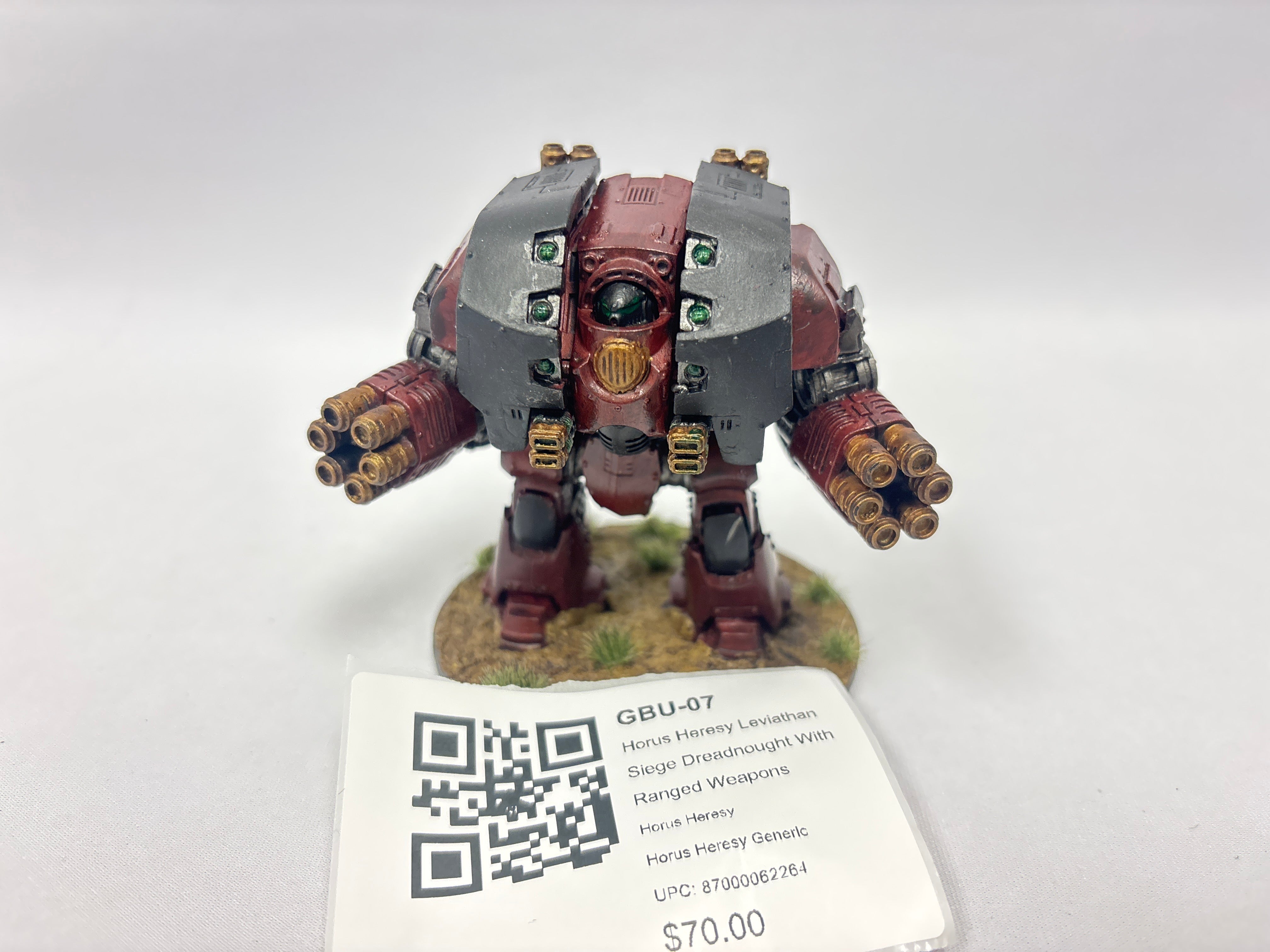 Horus Heresy Leviathan Siege Dreadnought With Ranged Weapons GBU-07