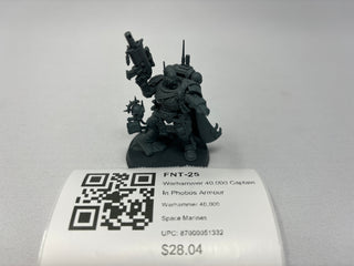 Warhammer 40,000 Captain In Phobos Armour FNT-25