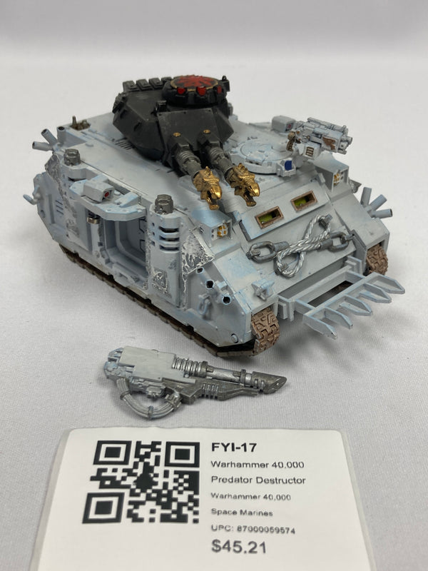 Warhammer 40,000 Predator Destructor FYI-17