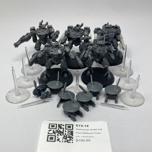 Warhammer 40,000 Xv8 Crisis Battlesuit Team EYX-14