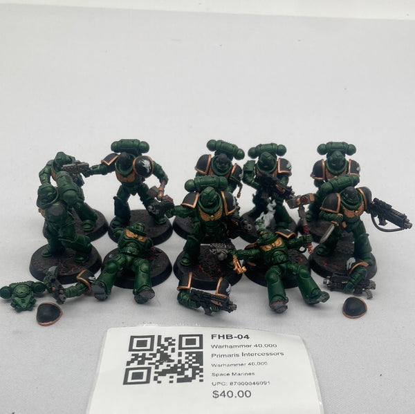 Warhammer 40,000 Primaris Intercessors FHB-04