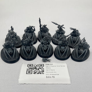 Age of Sigmar Grot Spider Riders FIX-31