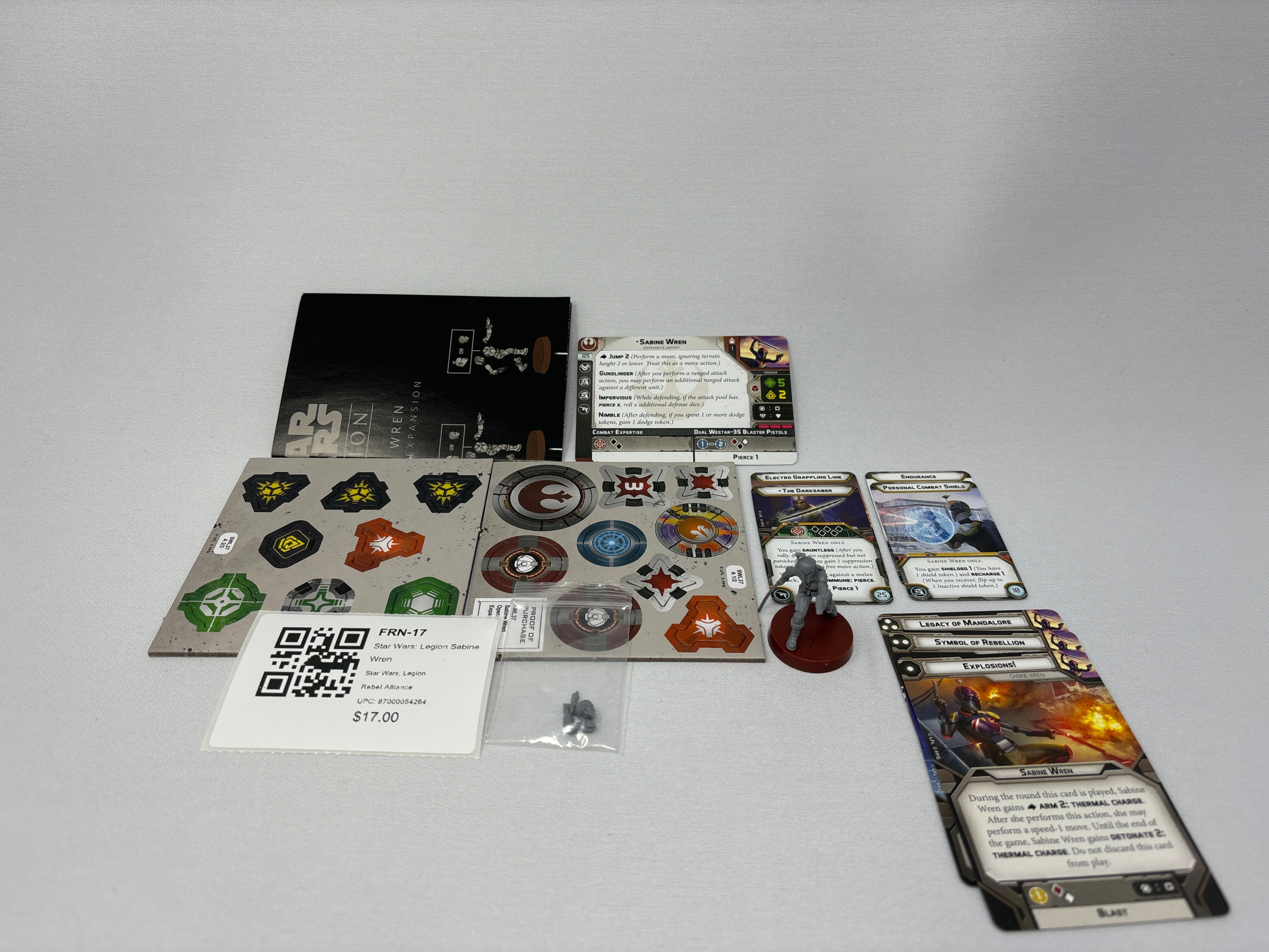 Star Wars: Legion Sabine Wren FRN-17