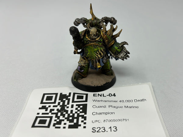 Warhammer 40,000 Death Guard: Plague Marine Champion ENL-04