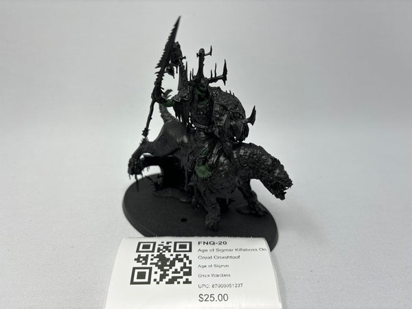 Age of Sigmar Killaboss On Great Gnashtoof FNQ-20