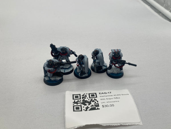 Warhammer 40,000 Scouts With Sniper Rifles EAQ-17
