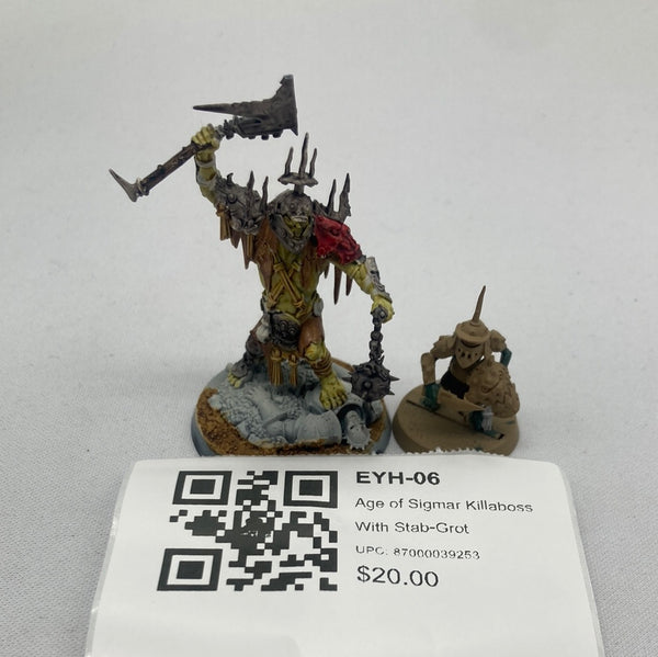 Age of Sigmar Killaboss With Stab-Grot EYH-06