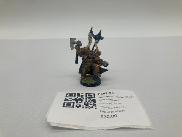 Warhammer 40,000 Chaos Lord metal oop FQG-23