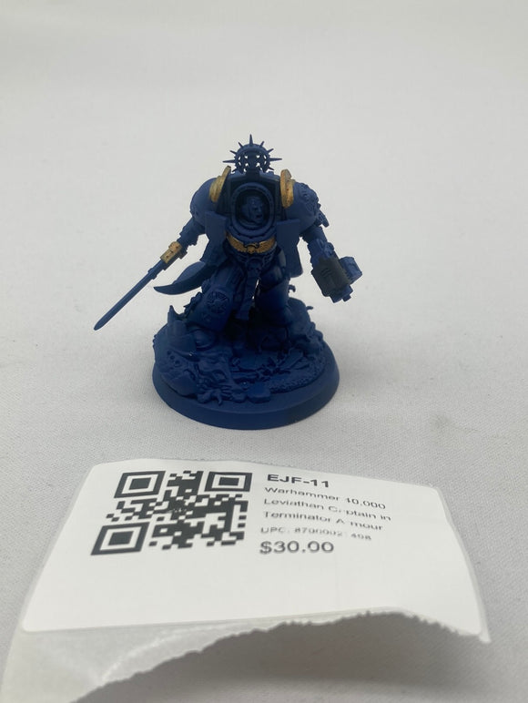 Warhammer 40,000 Leviathan Captain in Terminator Armour EJF-11