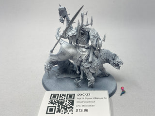 Age of Sigmar Killaboss On Great Gnashtoof DXC-23