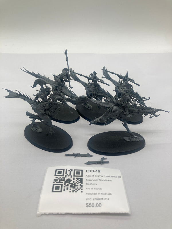 Age of Sigmar Hedonites Of Slaanesh:Slickblade Seekers FRS-19