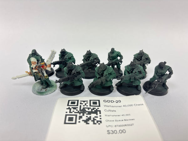 Warhammer 40,000 Chaos Cultists GDD-20