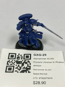 Warhammer 40,000 Primaris Librarian In Phobos Armour GXG-29