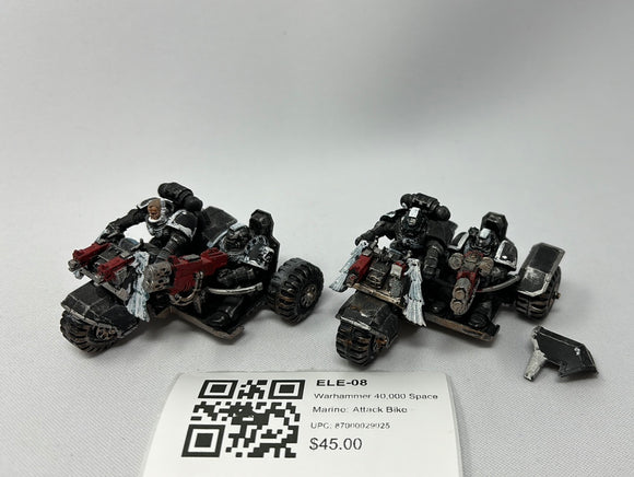 Warhammer 40,000 Space Marine: Attack Bike ELE-08