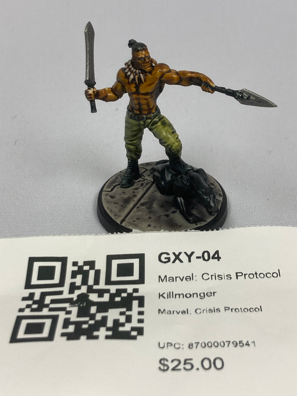 Marvel: Crisis Protocol Killmonger GXY-04