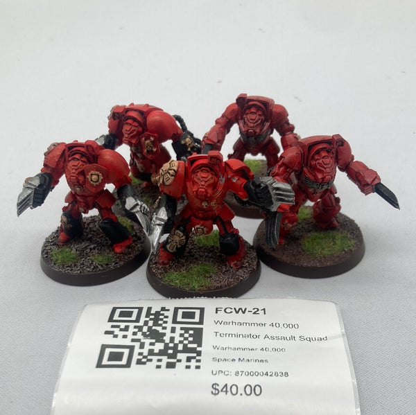 Warhammer 40,000 Terminator Assault Squad FCW-21