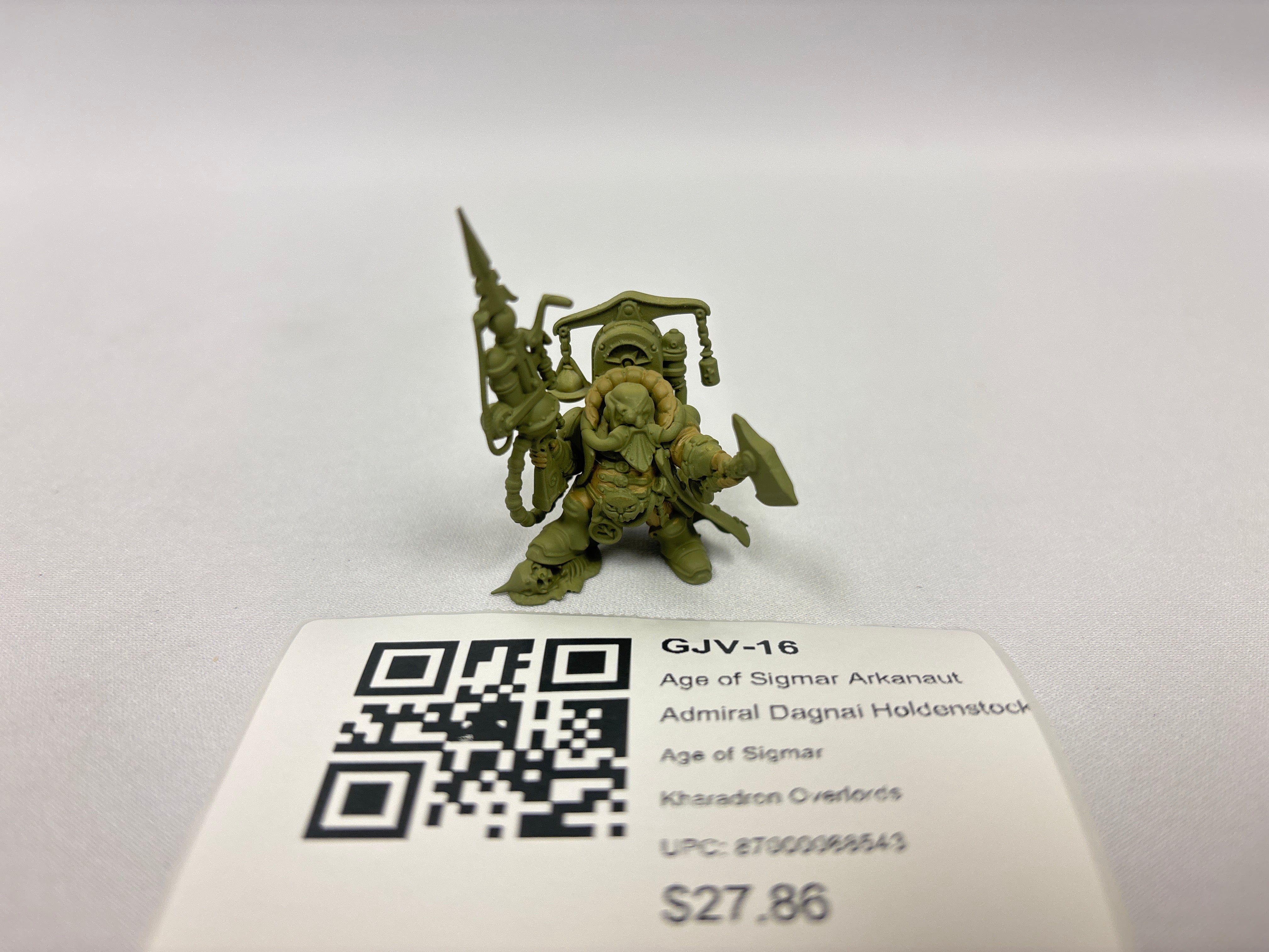 Age of Sigmar Arkanaut Admiral Dagnai Holdenstock GJV-16