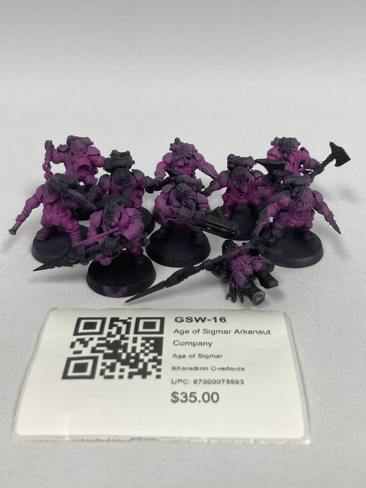 Age of Sigmar Arkanaut Company GSW-16