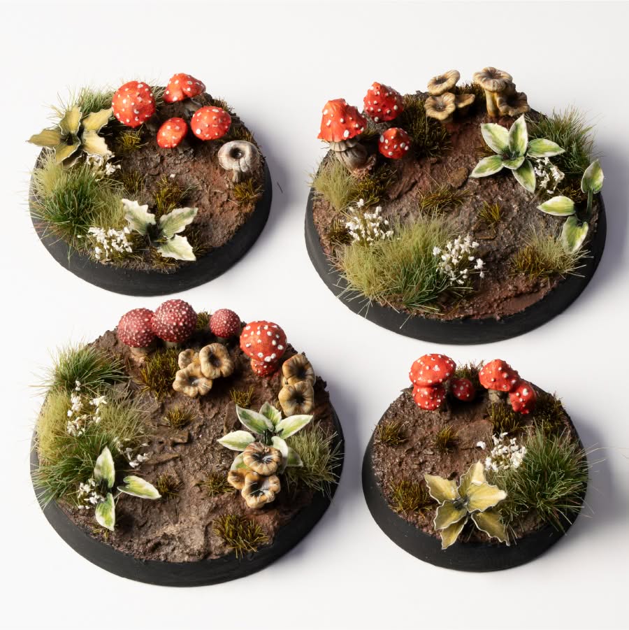 Gamers Grass: Basing Bits - Forest Mushrooms