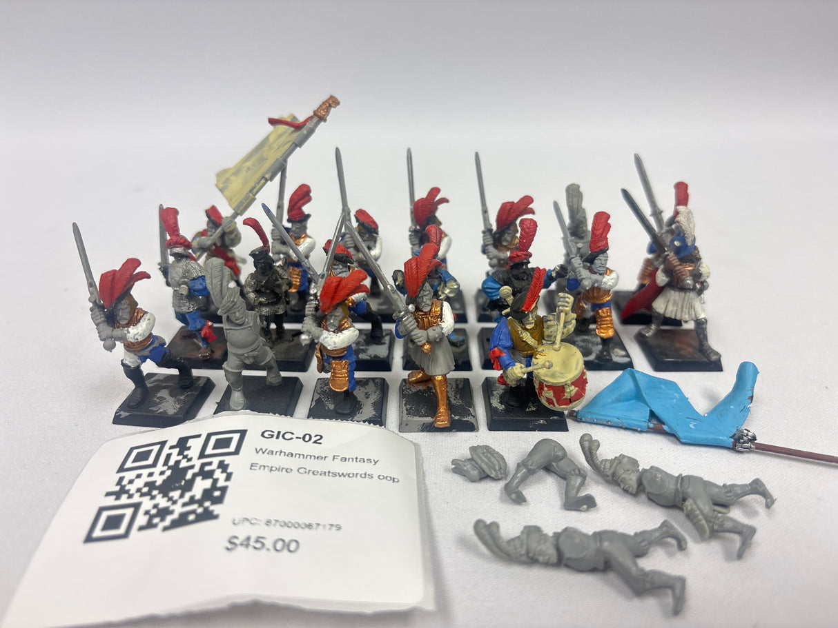Warhammer Fantasy Empire Greatswords oop GIC-02