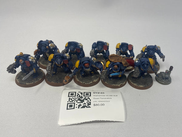 Warhammer 40,000 Wolf Guard Terminators DYZ-03