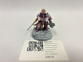 Warhammer 40,000 Leviathan Captain in Terminator Armour GST-20