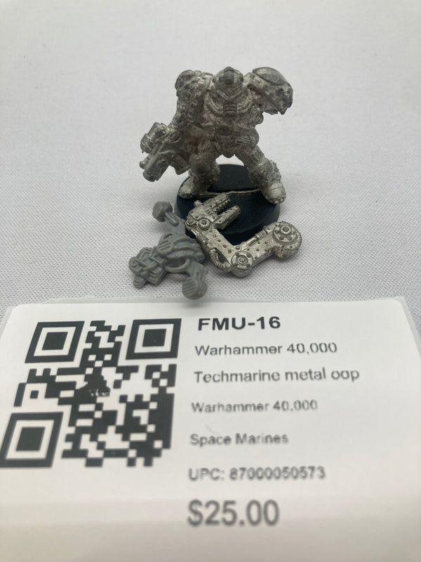 Warhammer 40,000 Techmarine metal oop FMU-16