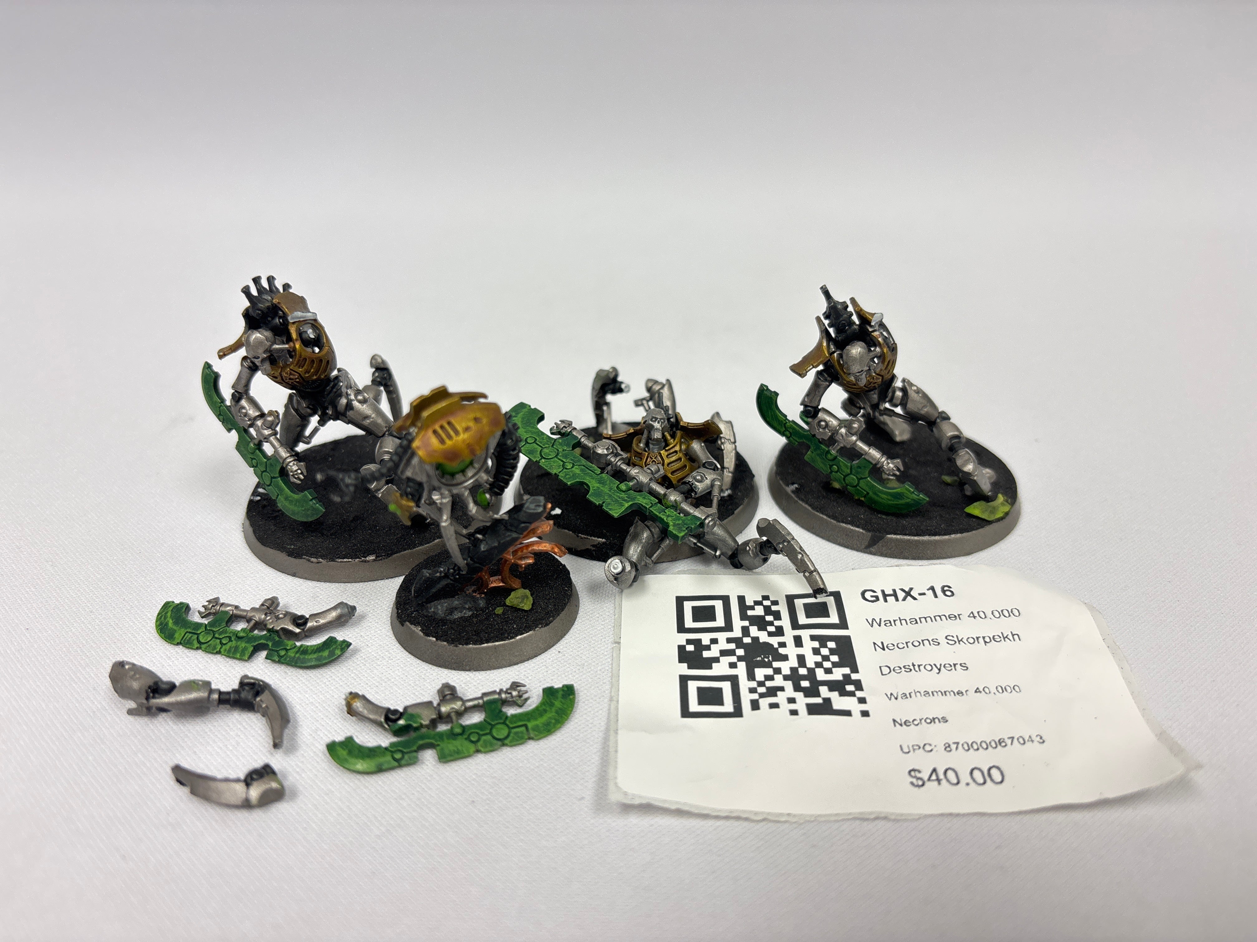 Warhammer 40,000 Necrons Skorpekh Destroyers GHX-16