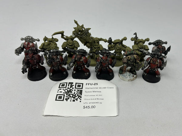 Warhammer 40,000 Chaos Space Marines FFU-25