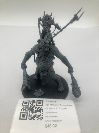 Age of Sigmar Breaka-Boss On Mirebrute Troggoth FPB-23