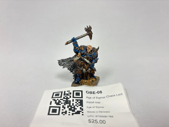 Age of Sigmar Chaos Lord metal oop GBE-08