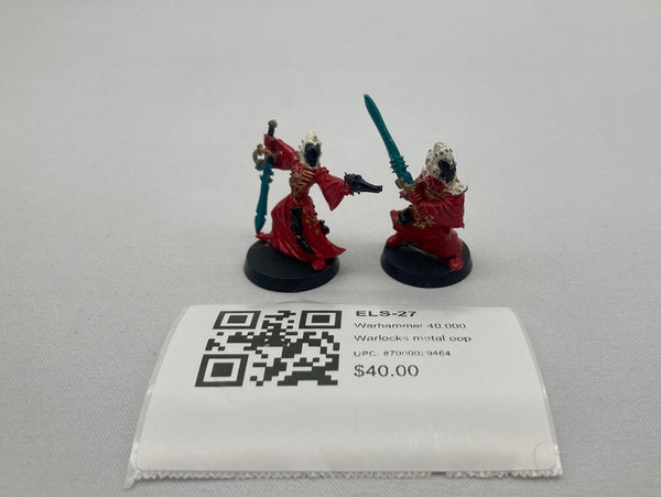 Warhammer 40,000 Warlocks metal oop ELS-27