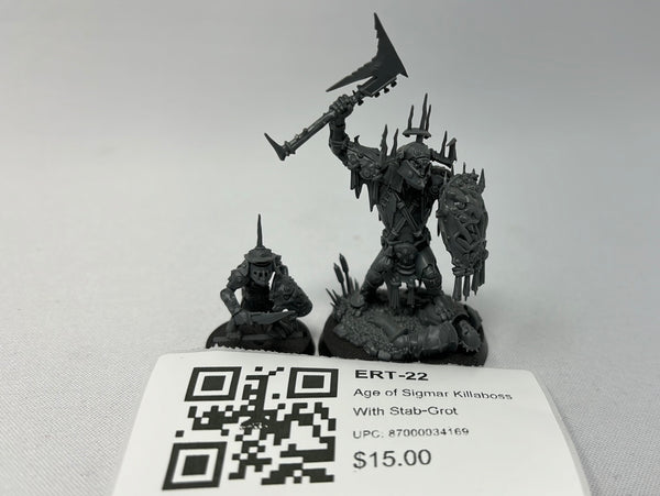 Age of Sigmar Killaboss With Stab-Grot ERT-22